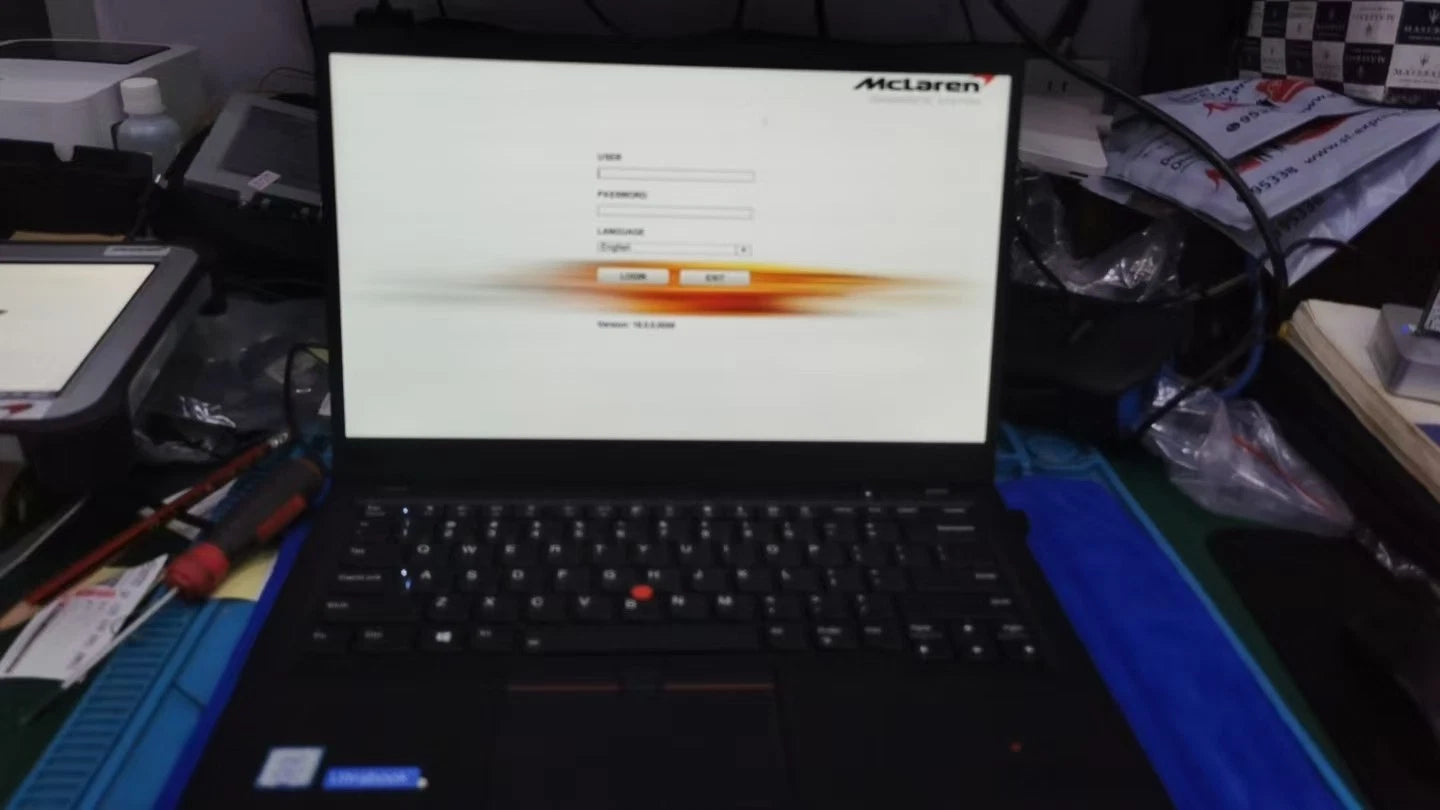 OEM McLaren Diagnostic Kit (MDS Online Software + Laptop + McLaren VCI)